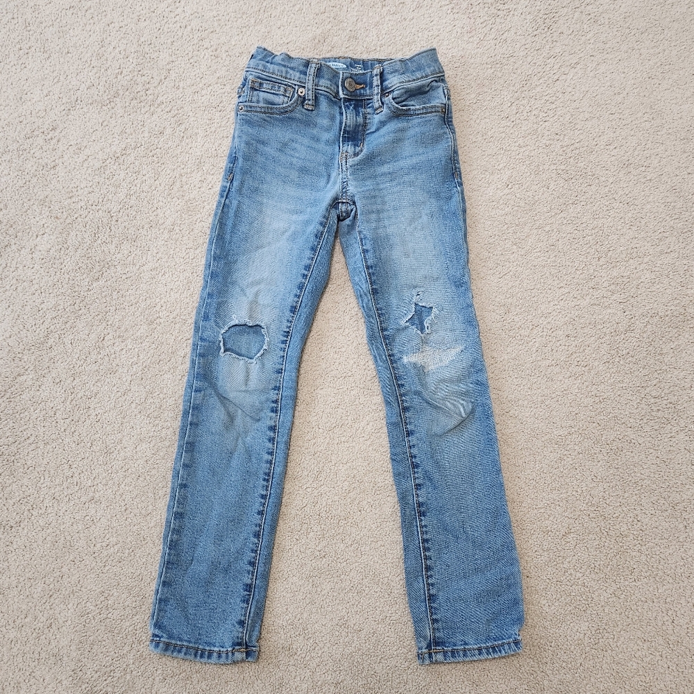 Old Navy Karate Slim Distressed Denim Jeans
